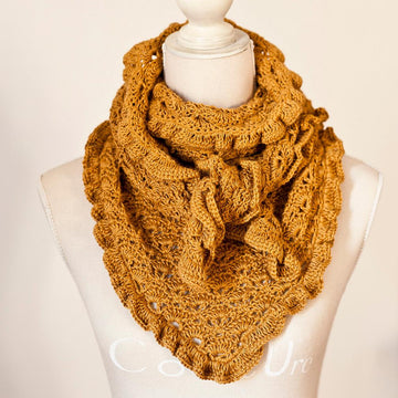 Ruffle Shawl