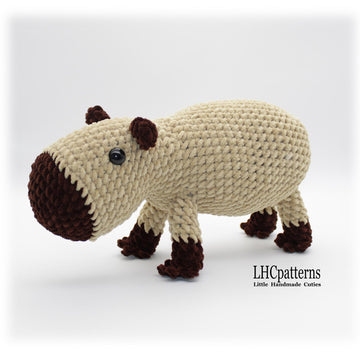Seamless Capybara Crochet Pattern