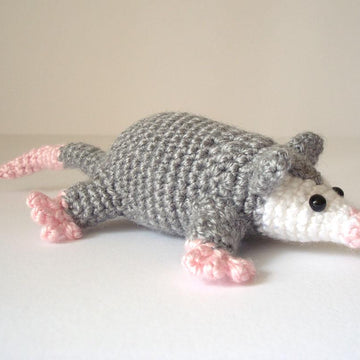 Opossum Amigurumi Crochet Pattern
