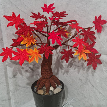 Crochet Maple tree Bonsai
