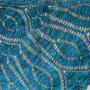 The Old Double Diamond Lace Shawl