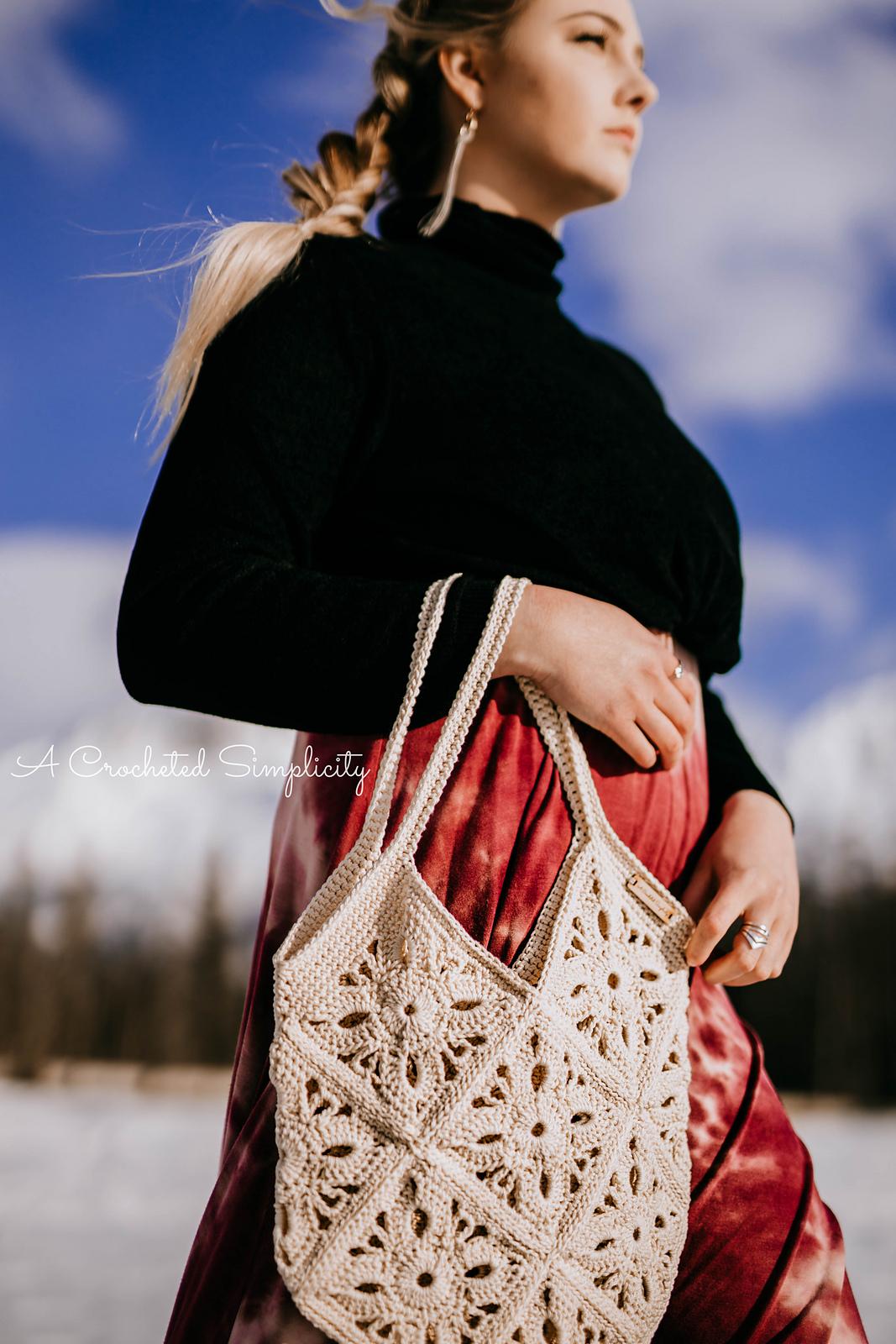 Motif Granny Square Tote