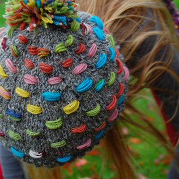 Candy Buttons Hat