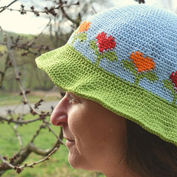 Bucket Hat Flower Meadow