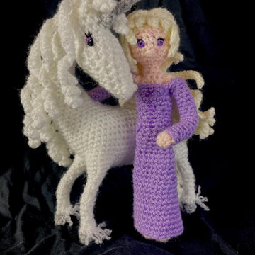 Unicorn and Bull amigurumi
