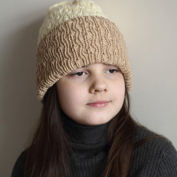 Orchid Fold Over Beanie
