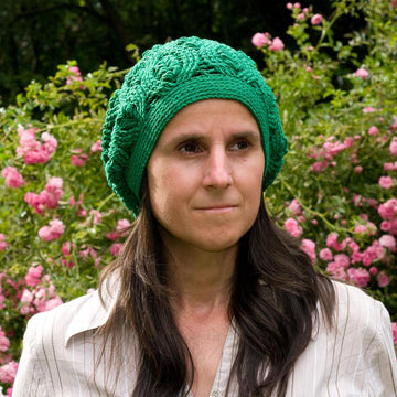 Dancing Trees Reversible Slouchy Hat