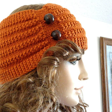 Knitting PATTERN Headband Womens Ear Warmer