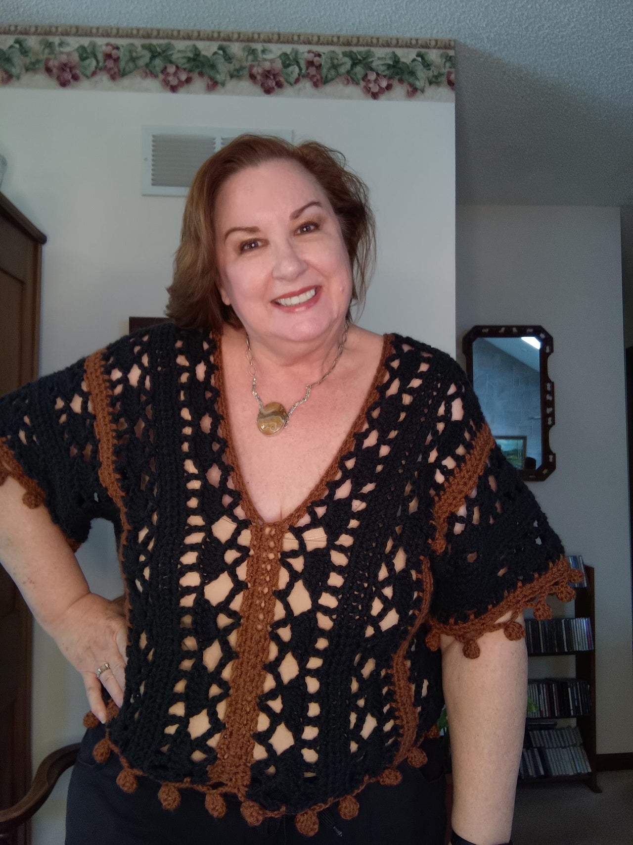 Simple Lacy Summer Top