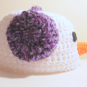 Snowman Hat - Earmuffs