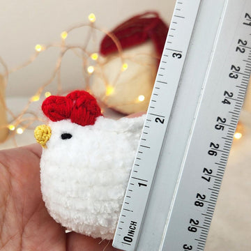 Mini Amigurumi Chick Pattern & Video (Scarf/Basket)