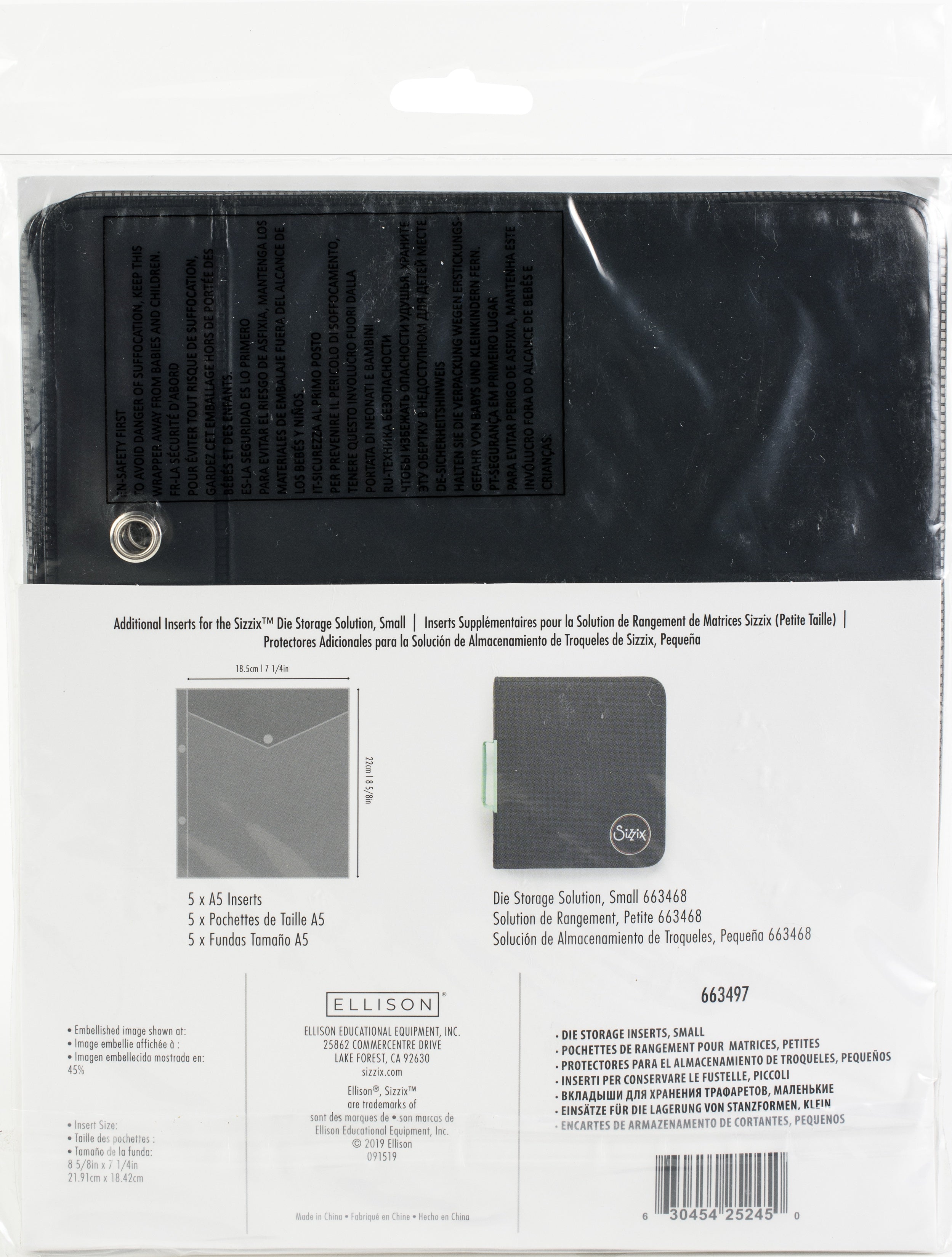 Sizzix Accessory Die Storage Inserts - Small