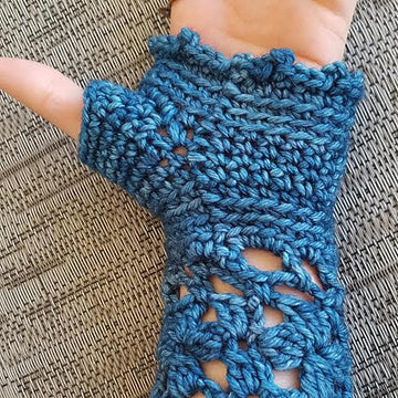Butterfly Garden Fingerless Gloves