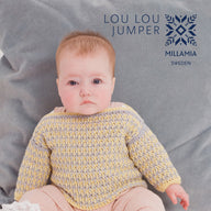 "Lou Lou Jumper" - Jumper Crochet Pattern For Babies in MillaMia Naturally Soft Cotton by MillaMia