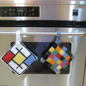 Mondrian Pot Holder