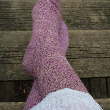 Pressed Flowers Socks