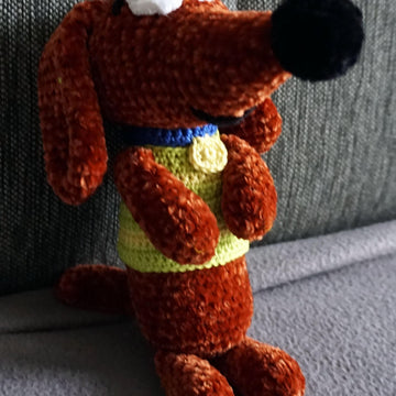 Häkelanleitung Hund Tommy