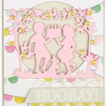 Spellbinders Shapeabilities Dies - We Bring Happy Wishes