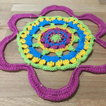 Spring flowers coasters and placemats