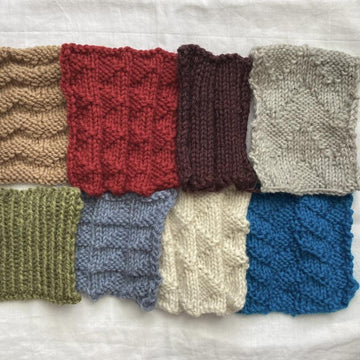 8 intermediate knit stitch patterns