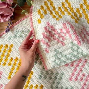 Chevron Tiles Blanket