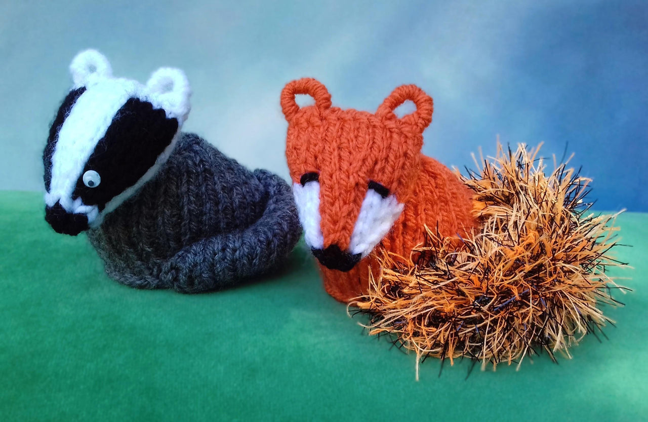 Mr Fox & Mr Badger - Creme Egg Covers