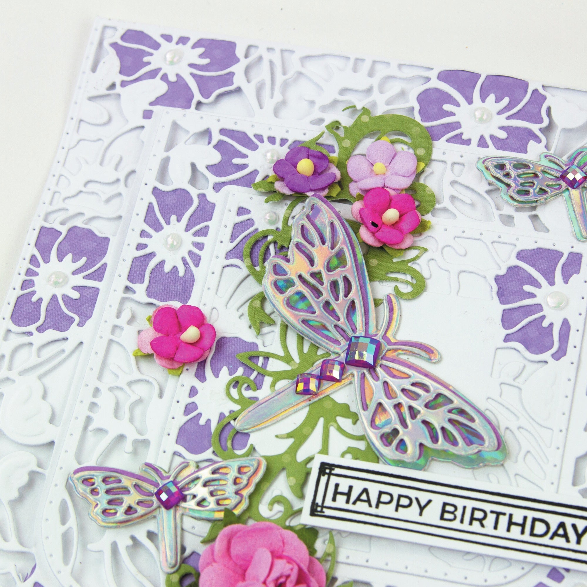 Tonic Studios Layering Die Set - Flora Memoria