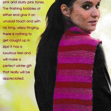 Stripes and Bobbles Scarf