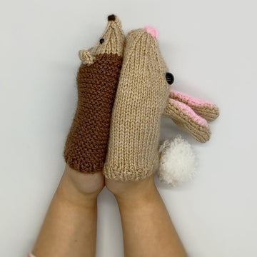 PDF KNITTING PATTERN Easter Egg Cover 98g Choc Egg DK Easter Egg Hunt EASY Puppet Toy Small Easter Egg