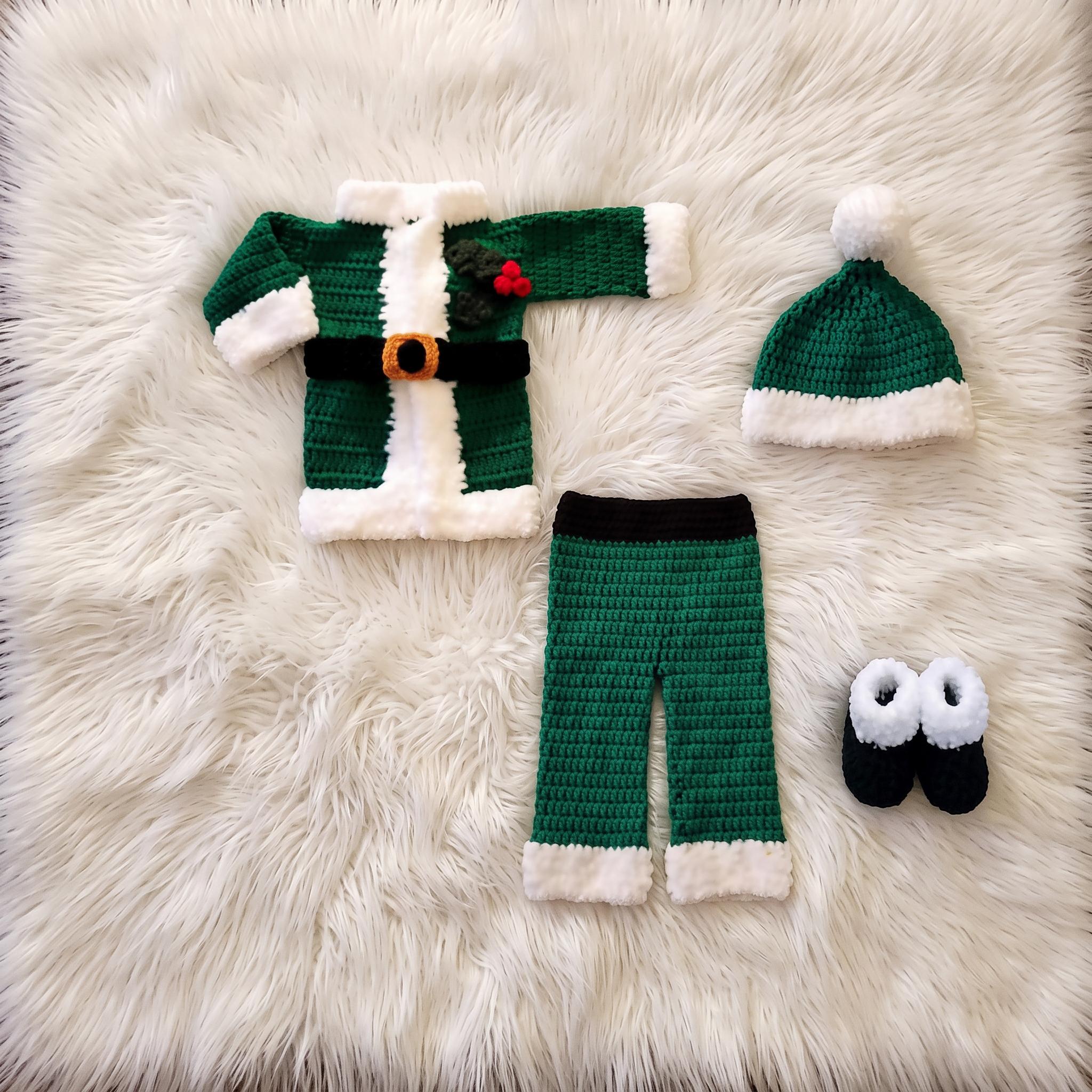 Baby 12 Month Size Santa Costume