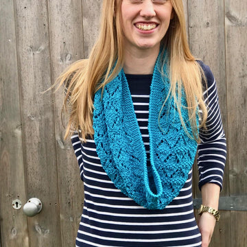 Callie Cotton Cowl in Sirdar Cotton DK