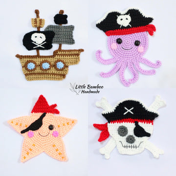 Pirate Applique Set