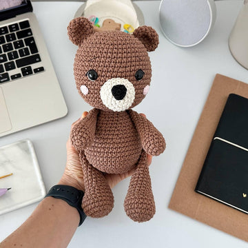 Bear Amigurumi Crochet Pattern PDF – Bear Soft Toy, Stuffed Animal Tutorial