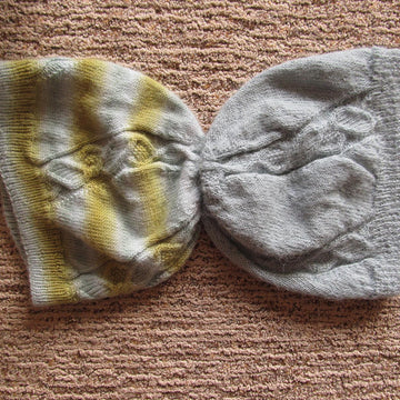 Patchwork Cable Hat