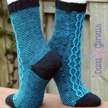 Wibbly Wobbly Timey Wimey Socks