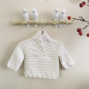Harmony Basketweave Shawl Collar Sweater N 637
