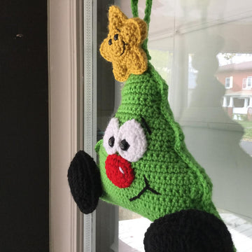 Whimsical Christmas Tree Pillow