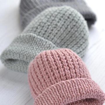 Jasper Simple Textured Rib Hat