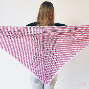 Stripe Me Shawl