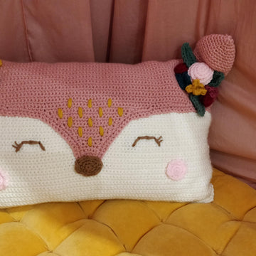 Reindeer Pillow Crochet