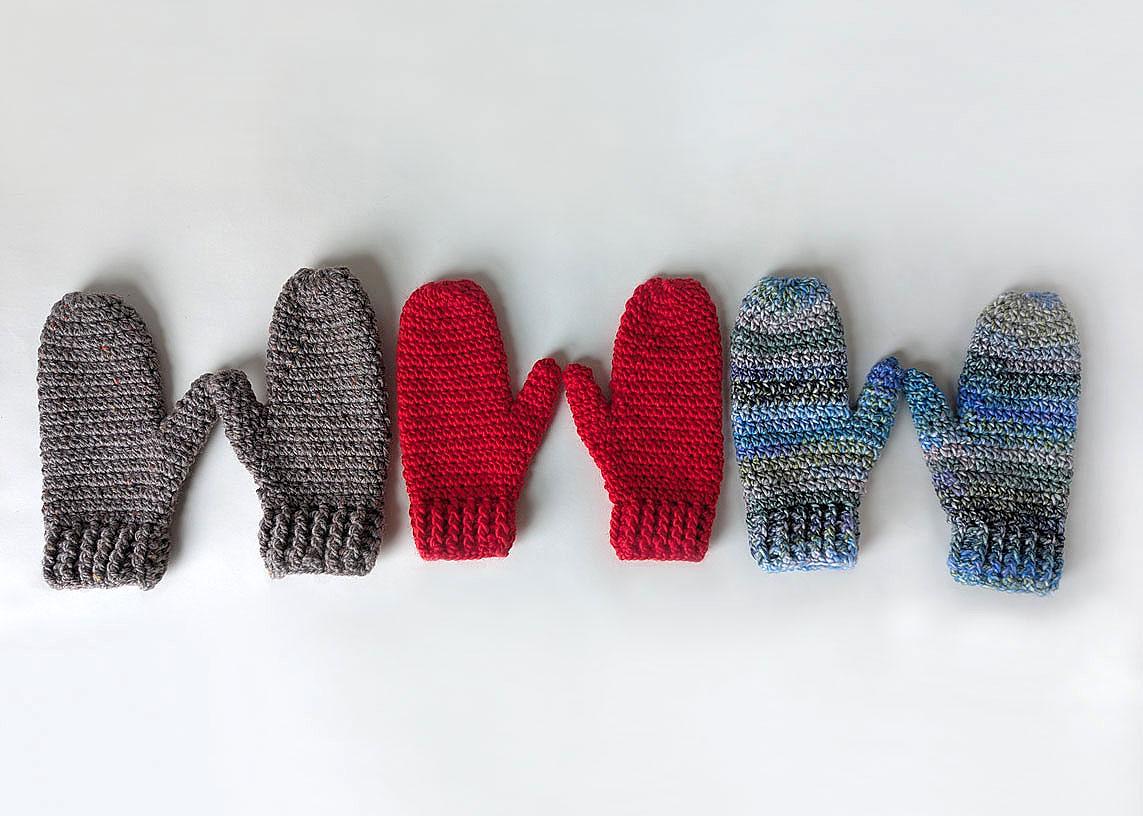 Chunky mittens