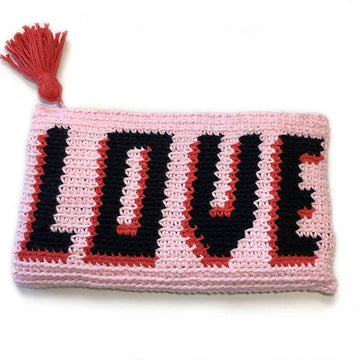 LOVE Pouch Tapestry Pattern