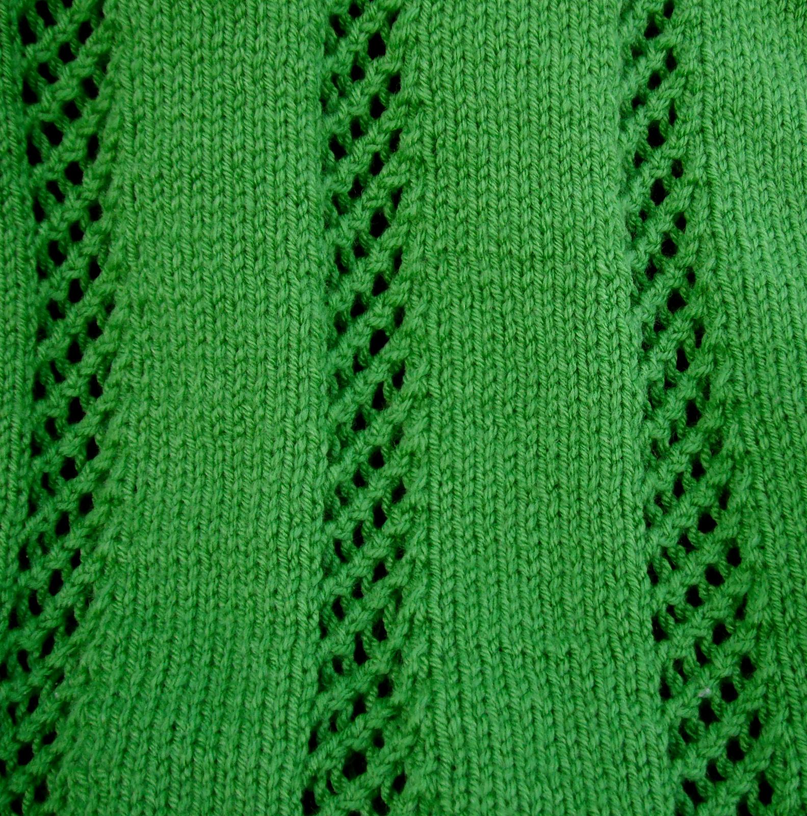Lattice Stripe Baby Blanket