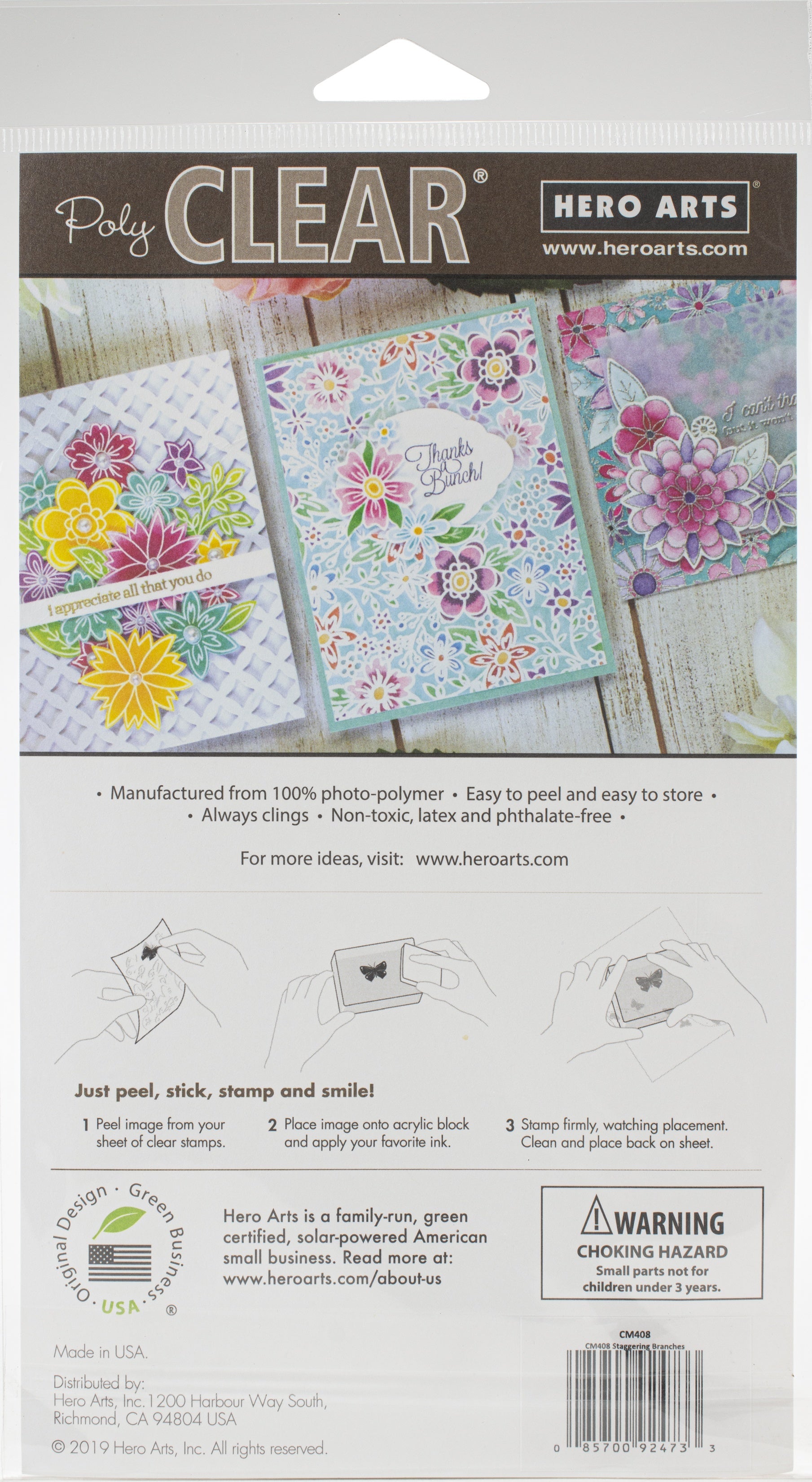 Hero Arts Clear Stamps 4"X6" - Staggering Branches