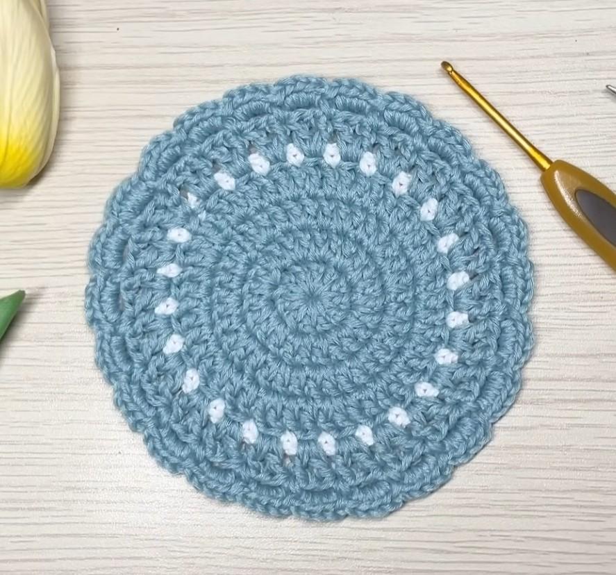 Vintage Style Lace Coaster Crochet Pattern