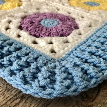 Pastel Posies Baby Blanket
