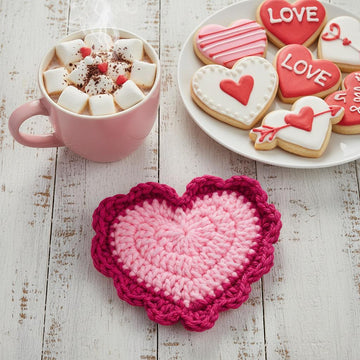 Scalloped Heart Coaster