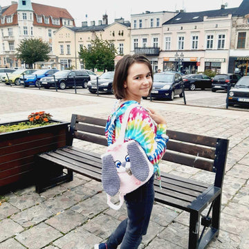 Crochet pattern bunny backpack