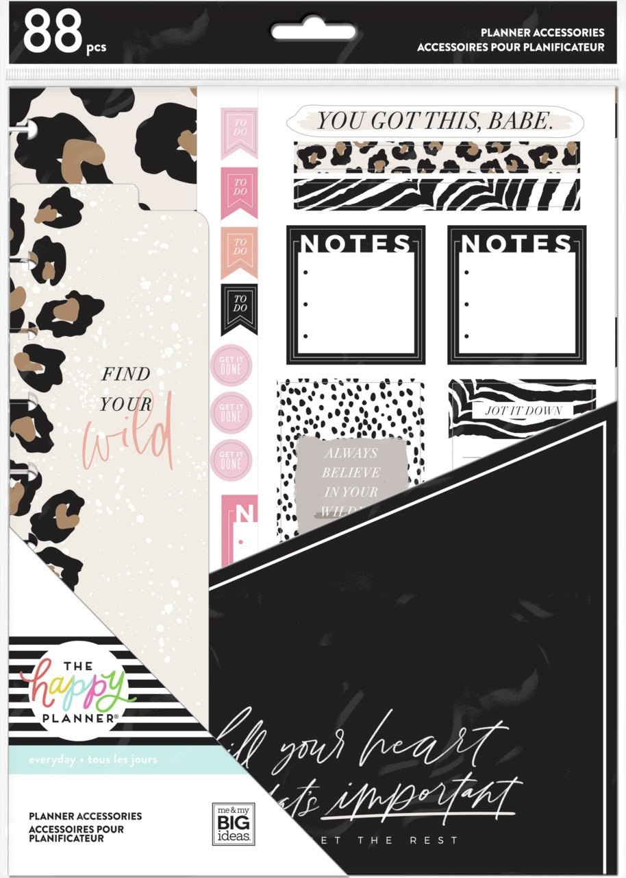 The Happy Planner Big Accessories - Wild Styled