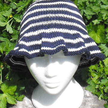 FRENCH FLOPPY HAT KNITTING PATTERN - MADMONKEYKNITS